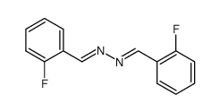 N-[1-(2-Fluoro-phenyl)-meth-(Z)-ylidene]-N'-[1-(2-fluoro-phenyl)-meth-(E)-ylidene]-hydrazine Structure