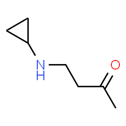 2-Butanone, 4-(cyclopropylamino)- (9CI)结构式