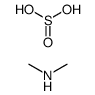 Dimethylammonium sulfite Structure