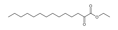 2-oxo-tetradecanoic acid ethyl ester结构式