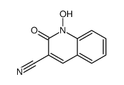 1,2-Dihydro-1-hydroxy-2-oxo-3-quinolinecarbonitrile Structure