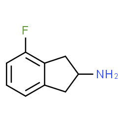 1H-Inden-2-amine,4-fluoro-2,3-dihydro-(9CI) picture