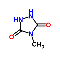 4-Methyl-1,2,4-triazolidine-3,5-dione structure