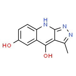 1H-Pyrazolo[3,4-b]quinoline-4,6-diol, 3-methyl- (9CI) picture