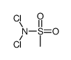 N,N-dichloromethanesulfonamide Structure