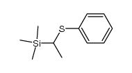 12-[(phenylthio)ethyl]trimethylsilane Structure