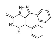 3,4-diphenyl-5,6-dihydropyrazolo[3,4-d]pyridazin-7-one Structure