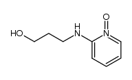 2-[(3-hydroxy-1-propyl)amino]pyridine-N-oxide Structure