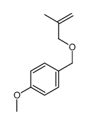 1-methoxy-4-(2-methylprop-2-enoxymethyl)benzene Structure