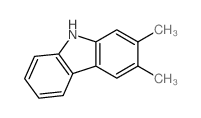 9H-Carbazole, 2,3-dimethyl-结构式