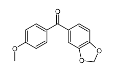 METHANONE, 1,3-BENZODIOXOL-5-YL(4-METHOXYPHENYL)-结构式