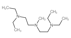 N-(2-diethylaminoethyl)-N,N-diethyl-N-methyl-ethane-1,2-diamine Structure