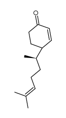 4-[(1R)-1,5-dimethylhex-4-enyl]cyclohex-2-en-1-one Structure