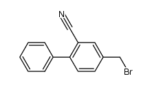 2-CYANO-4-BROMOMETHYLBIPHENYL Structure