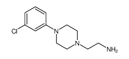 2-[4-(3-Chloro-Phenyl)-Piperazin-1-Yl]-Ethylamine Structure