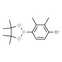 4-Bromo-2,3-dimethylphenylboronic acid pinacol ester结构式