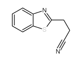 2-Benzothiazolepropanenitrile(9CI)结构式