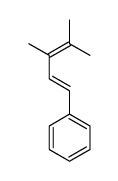 3,4-dimethylpenta-1,3-dienylbenzene Structure