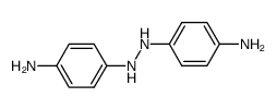 N,N'-bis-(4-amino-phenyl)-hydrazine结构式