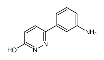 3-(3-aminophenyl)-1H-pyridazin-6-one结构式