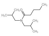 Pentanamide,N,N-bis(2-methylpropyl)-结构式