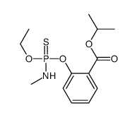 propan-2-yl 2-[ethoxy(methylamino)phosphinothioyl]oxybenzoate Structure