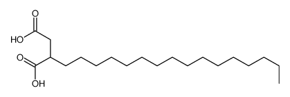 2-hexadecylbutanedioic acid结构式