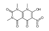 7-Hydroxy-1,3,8-trimethyl-6-nitropyrido[2,3-d]pyrimidine-2,4,5(1H ,3H,8H)-trione Structure