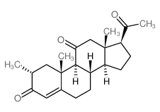 Pregn-4-ene-3,11,20-trione,2-methyl-, (2a)-(9CI) picture