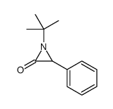 1-tert-butyl-3-phenylaziridin-2-one Structure