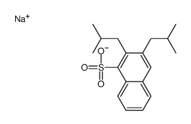 sodium diisobutylnaphthalene-1-sulphonate结构式