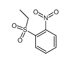 Aethyl-(2-nitrophenyl)-sulfon Structure