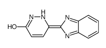 6-(benzimidazol-2-ylidene)-1,2-dihydropyridazin-3-one Structure