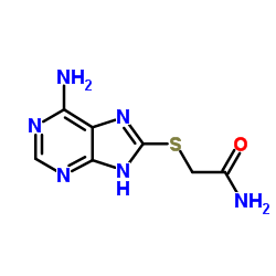 2-((6-AMINO-9H-PURIN-8-YL)THIO)ACETAMIDE Structure