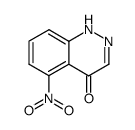 5-nitro-1H-cinnolin-4-one Structure