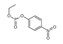 ethoxy-(4-nitrophenoxy)-oxophosphanium Structure