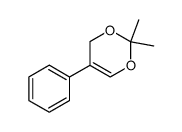 2,2-dimethyl-5-phenyl-4H-1,3-dioxin结构式