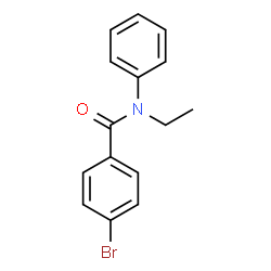 4-Bromo-N-ethyl-N-phenylbenzamide Structure