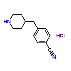 4-(4-氰苄基)哌啶盐酸盐图片