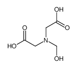 2-[carboxymethyl(hydroxymethyl)amino]acetic acid Structure