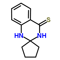 1'H-Spiro[cyclopentane-1,2'-quinazoline]-4'-thiol Structure