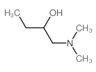 2-Butanol, 1- (dimethylamino)- Structure