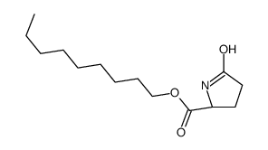 nonyl 5-oxo-L-prolinate结构式