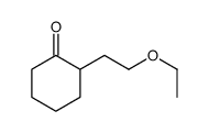 2-(2-ethoxyethyl)cyclohexan-1-one Structure