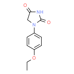 2,4-Imidazolidinedione,1-(4-ethoxyphenyl)-(9CI)结构式