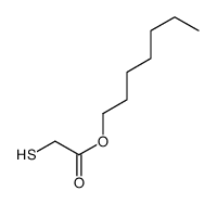 heptyl 2-sulfanylacetate结构式