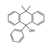 10,10-dimethyl-9-phenyl-9,10-dihydroanthracen-9-ol Structure