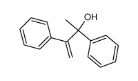 2,3-Diphenylbut-3-en-2-ol Structure