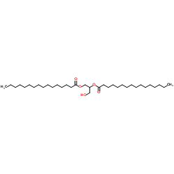 1,2-dipalmitoyl-rac-glycerol Structure