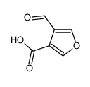 4-formyl-2-methylfuran-3-carboxylic acid结构式